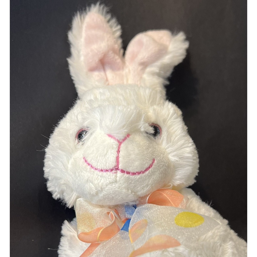 Hallmark White‎ Rabbit Plush 9" Easter Bunny Stuffed Animal Toy
